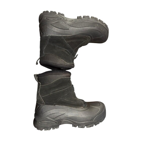 Totes Bryan Men’s Size 12M Black Winter Snow Boots Waterproof Zip Insulated Warm - Picture 11 of 14